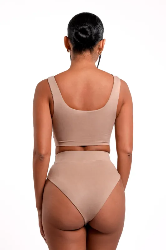 My Comfort High Waisted Bottoms - Mocha sold by My outfit online