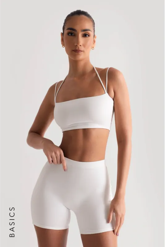 Double String Basic Tube Top - White sold by My outfit online