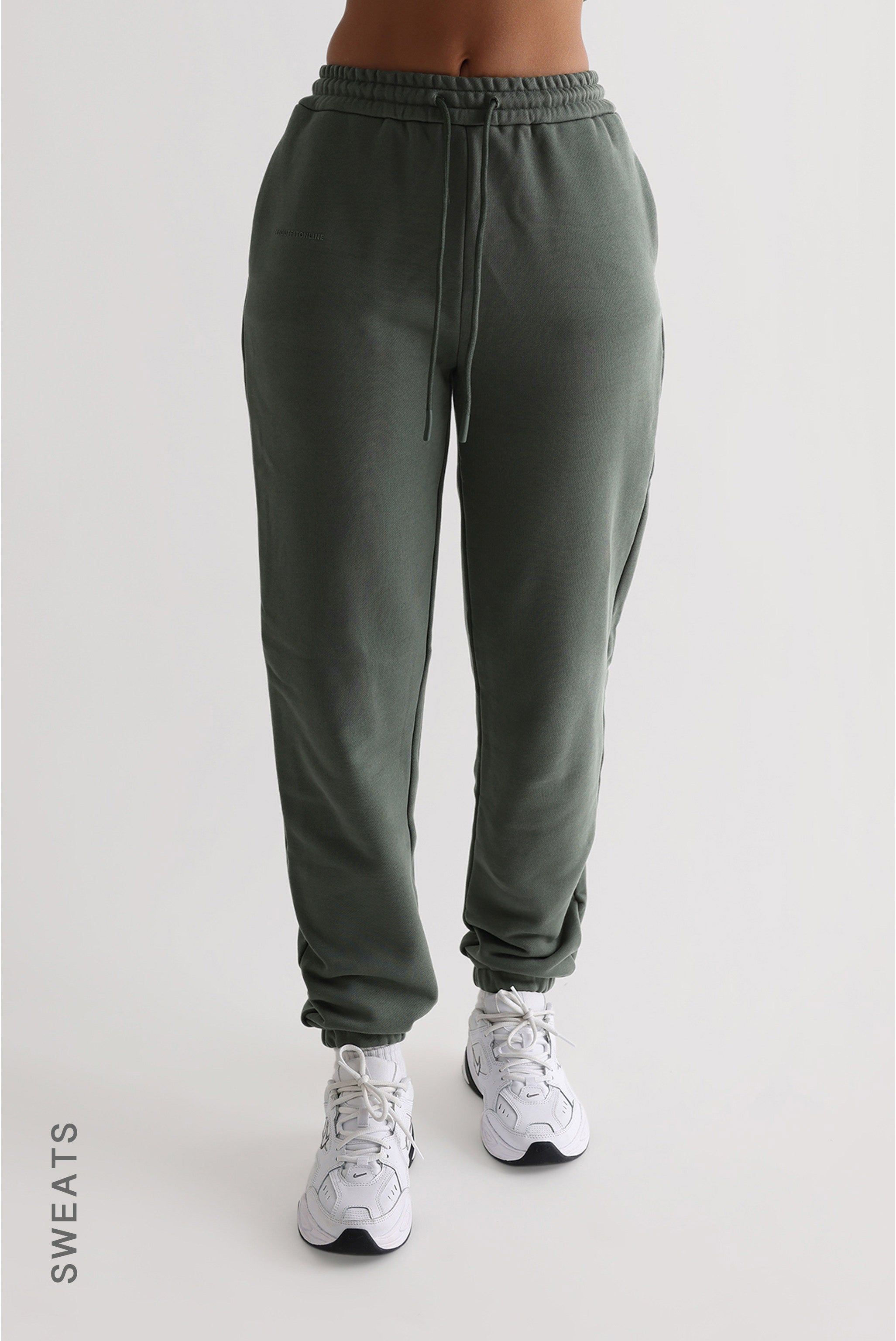 Jogger Fit Sweatpants - Forest Green sold by My outfit online