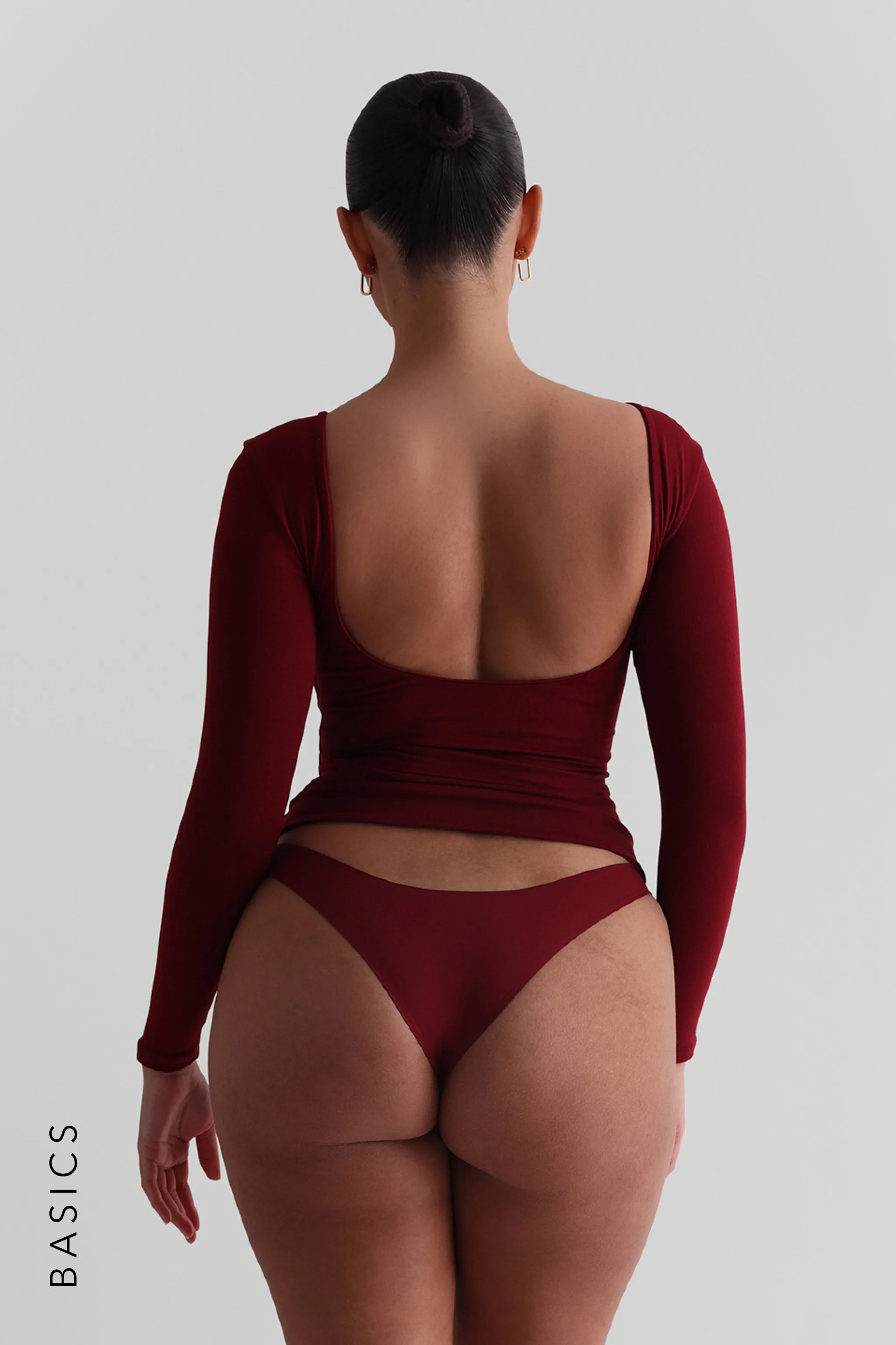 Cloud Long Sleeve T-Shirt - Wine sold by My outfit online