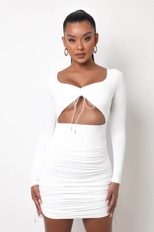 Olivia Mini Dress - White sold by My outfit online