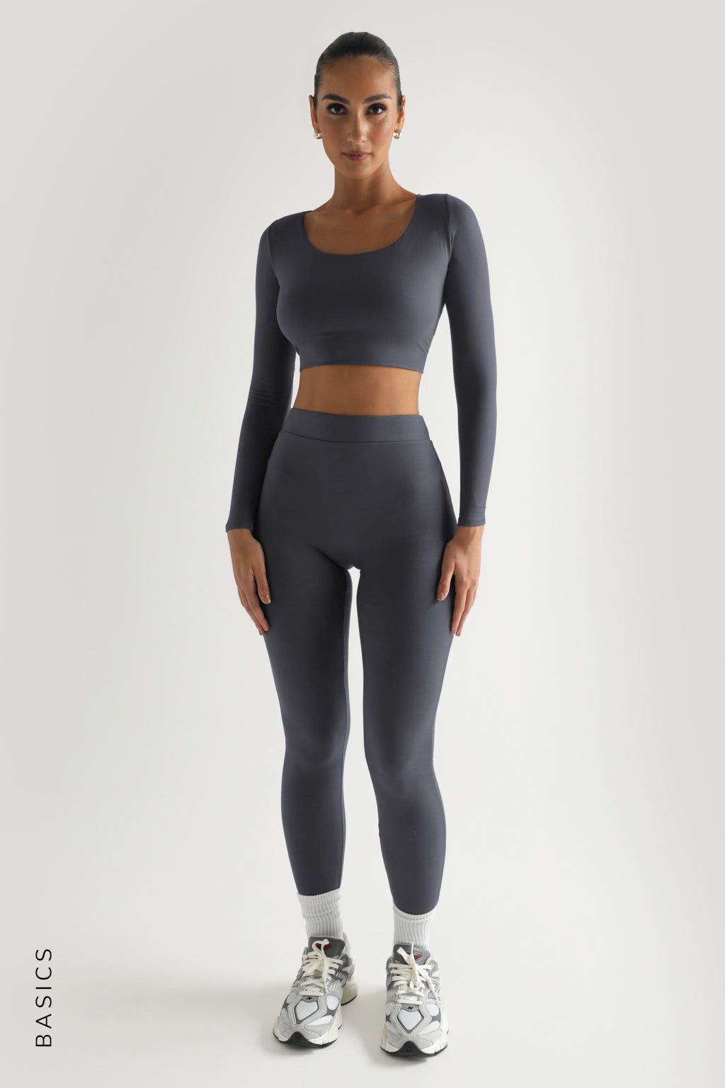 Just High Waisted Leggings - Charcoal sold by My outfit online