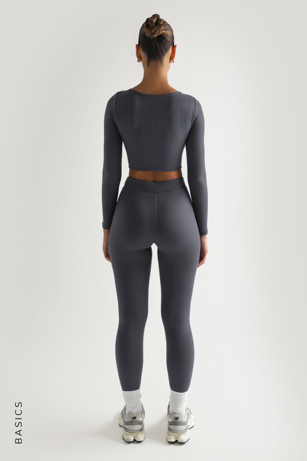 Just High Waisted Leggings - Charcoal sold by My outfit online product image thumbnail 2