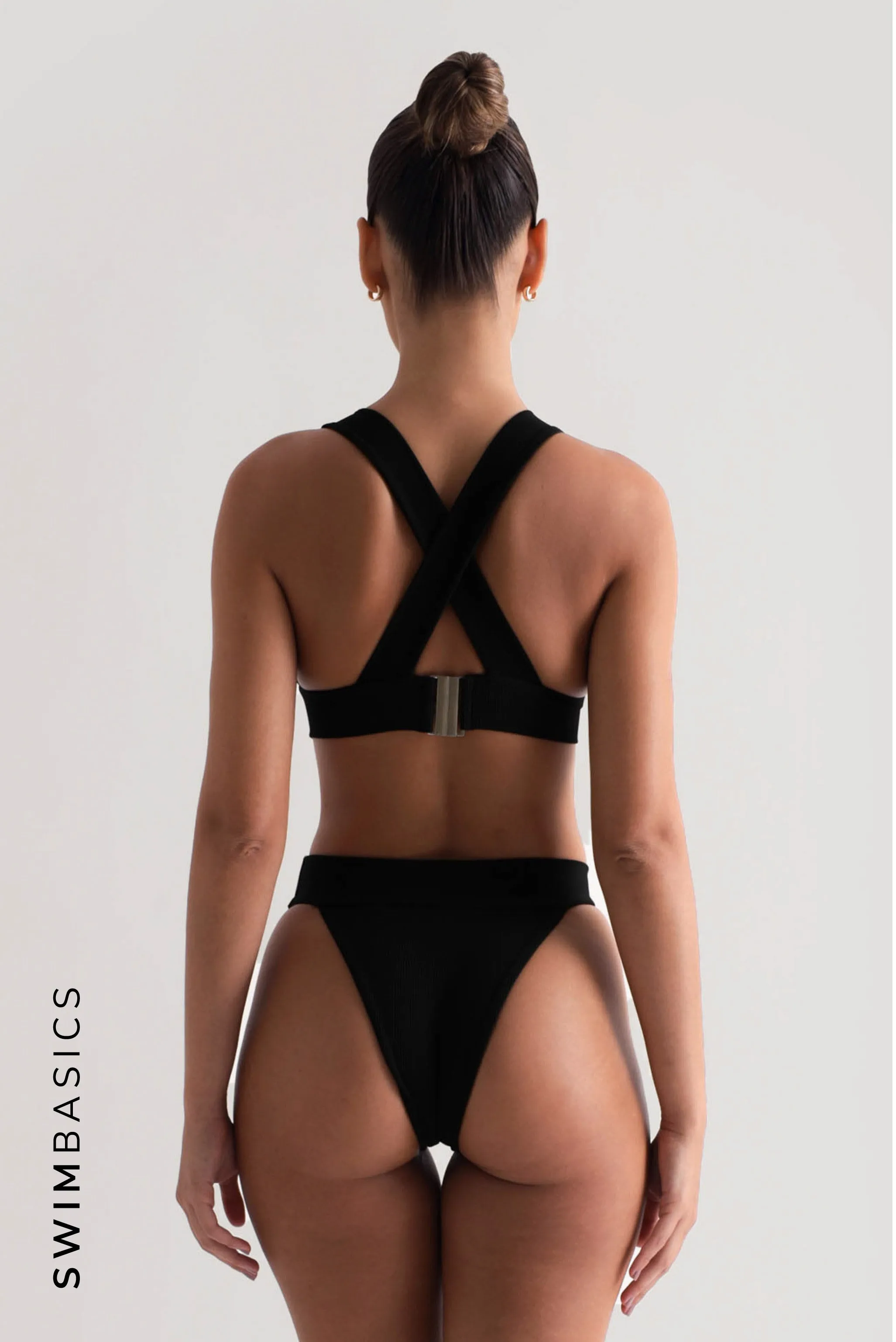 Elements Textured Bikini Bottoms - Black sold by My outfit online