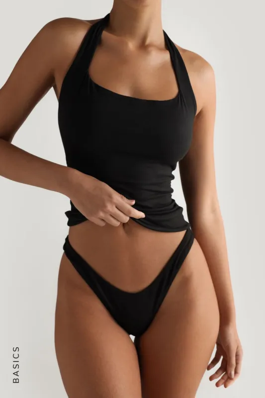 The Halter Top - Black sold by My outfit online