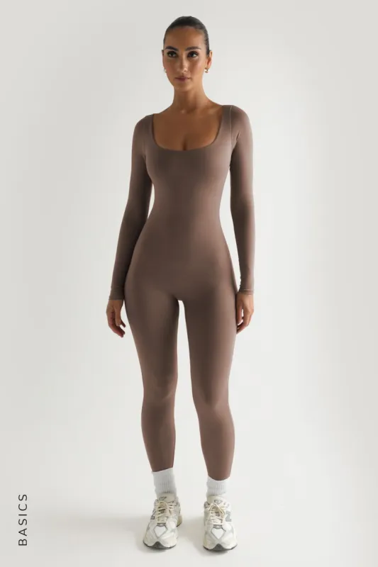 Unforgettable Jumpsuit - Ash Brown made by My outfit online