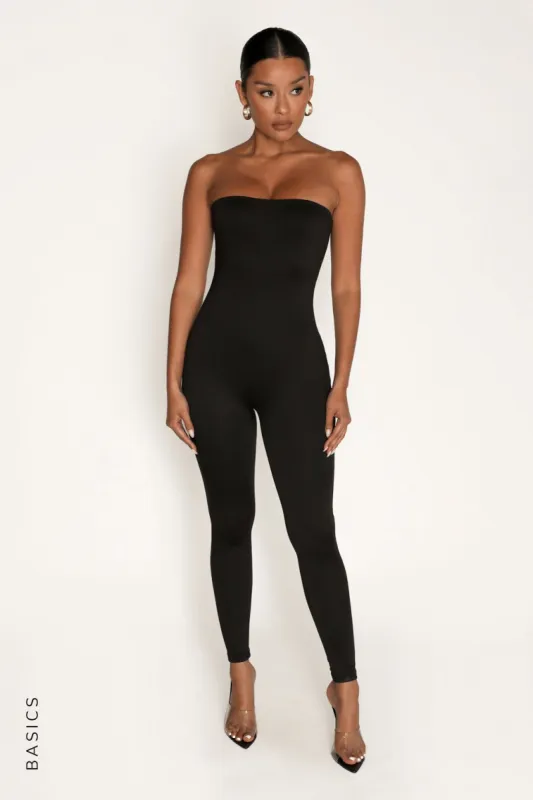 Classic Tube Jumpsuit - Black sold by My outfit online