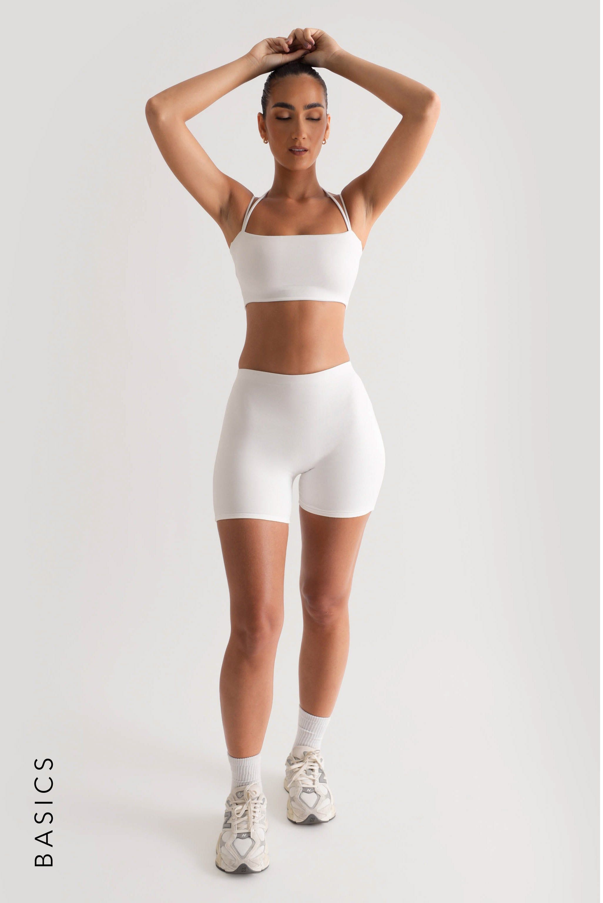Double String Basic Tube Top - White sold by My outfit online product image thumbnail 4