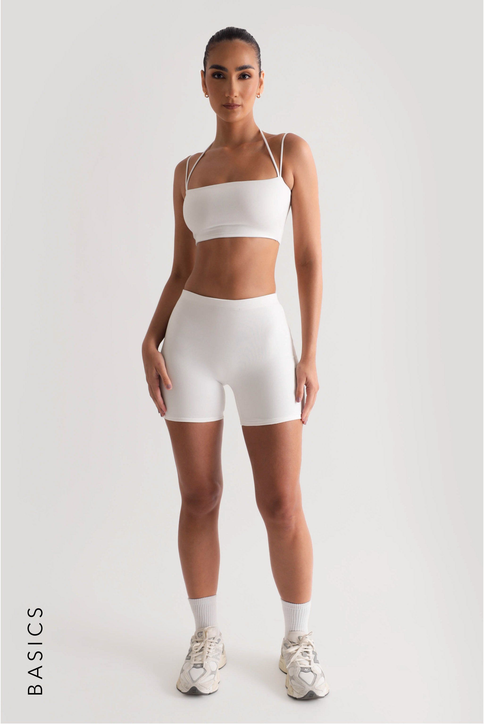 Double String Basic Tube Top - White sold by My outfit online product image thumbnail 3