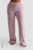 Structured Wide Leg Sweatpants - Lavender sold by My outfit online