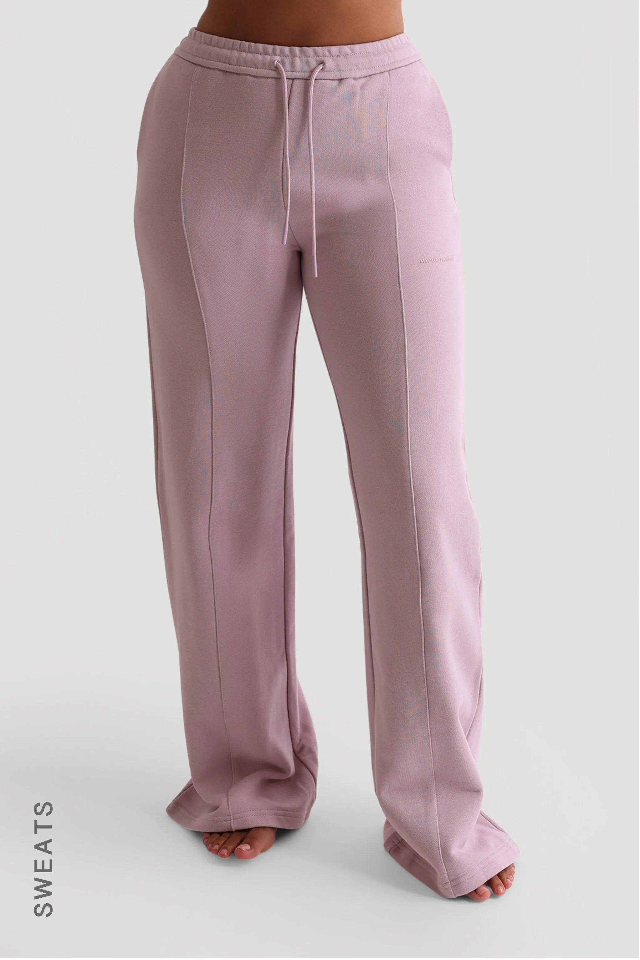 Structured Wide Leg Sweatpants - Lavender sold by My outfit online product image thumbnail 2