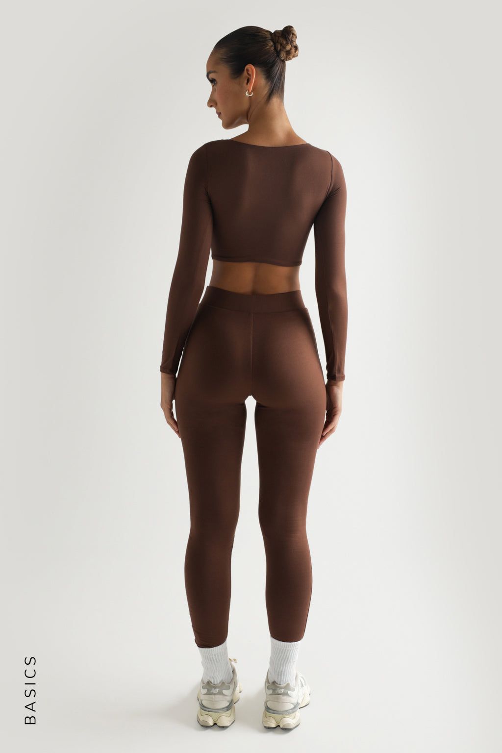 Just High Waisted Leggings - Brown sold by My outfit online product image thumbnail 2