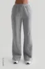 Structured Wide Leg Sweatpants - Heather Gray sold by My outfit online