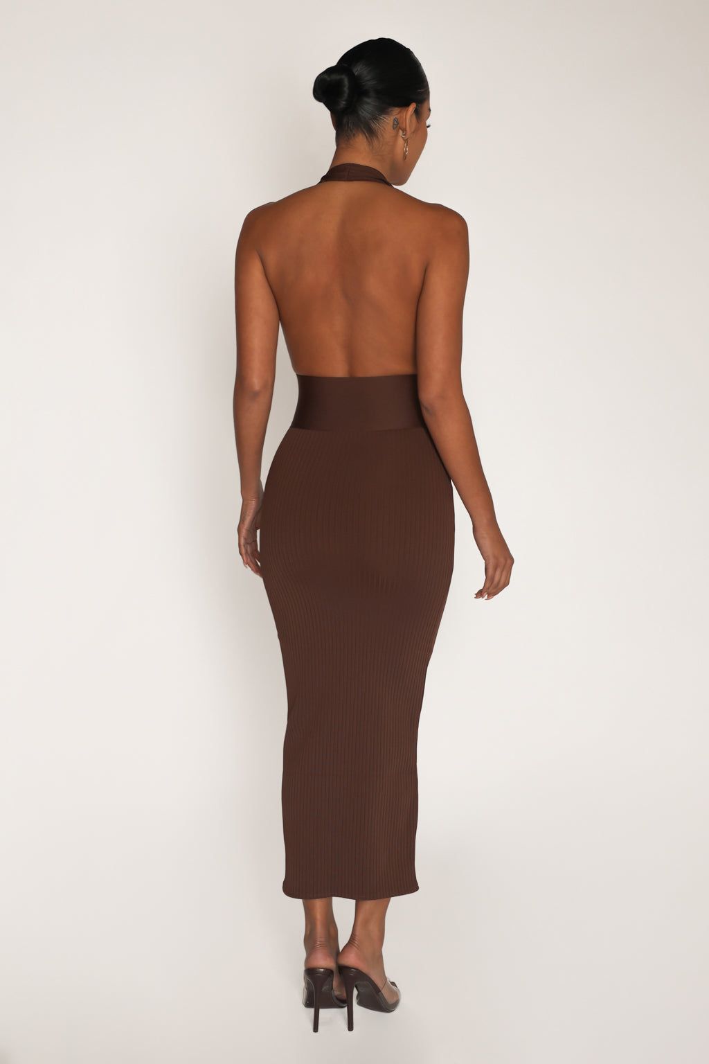 Hourglass Bandage Maxi Dress - Brown sold by My outfit online product image thumbnail 4