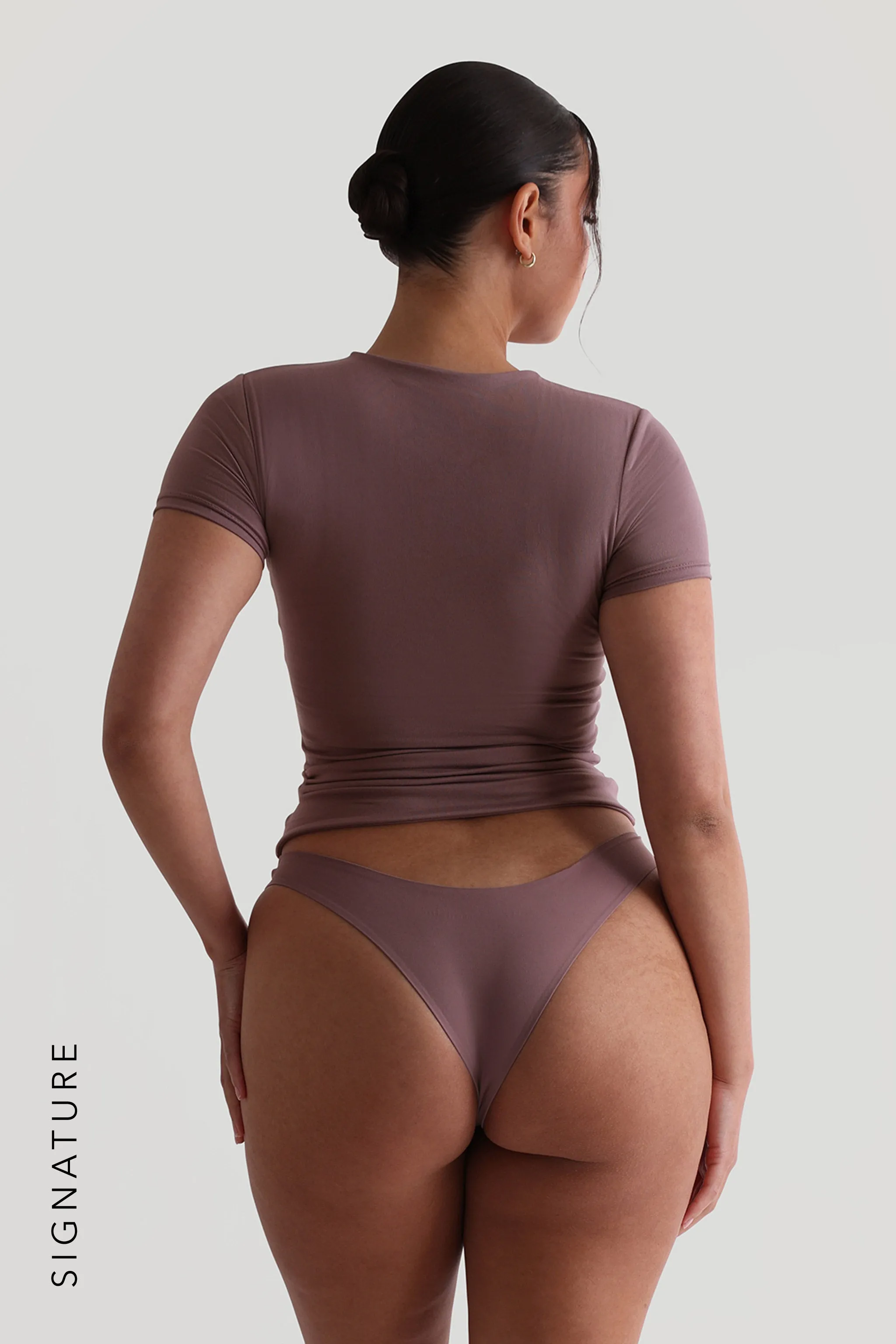 Mist Short Sleeve T-Shirt - Vintage Purple sold by My outfit online product image thumbnail 2