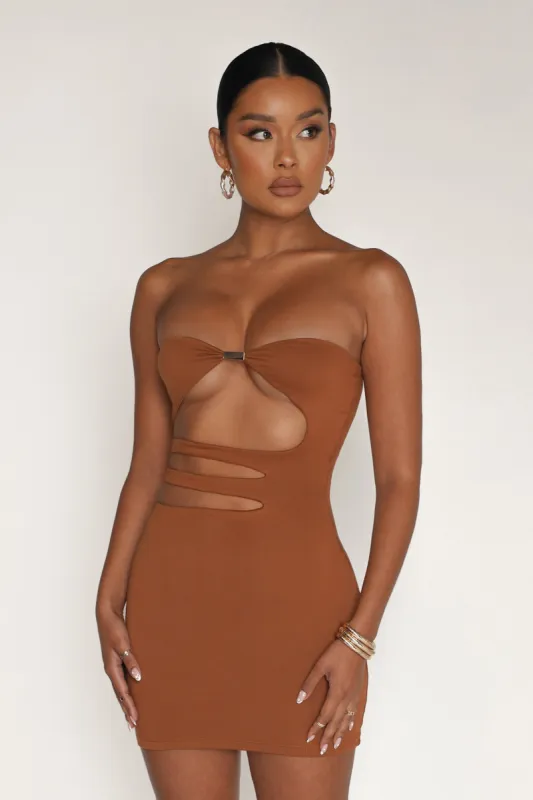Alexa Mini Dress - Camel sold by My outfit online