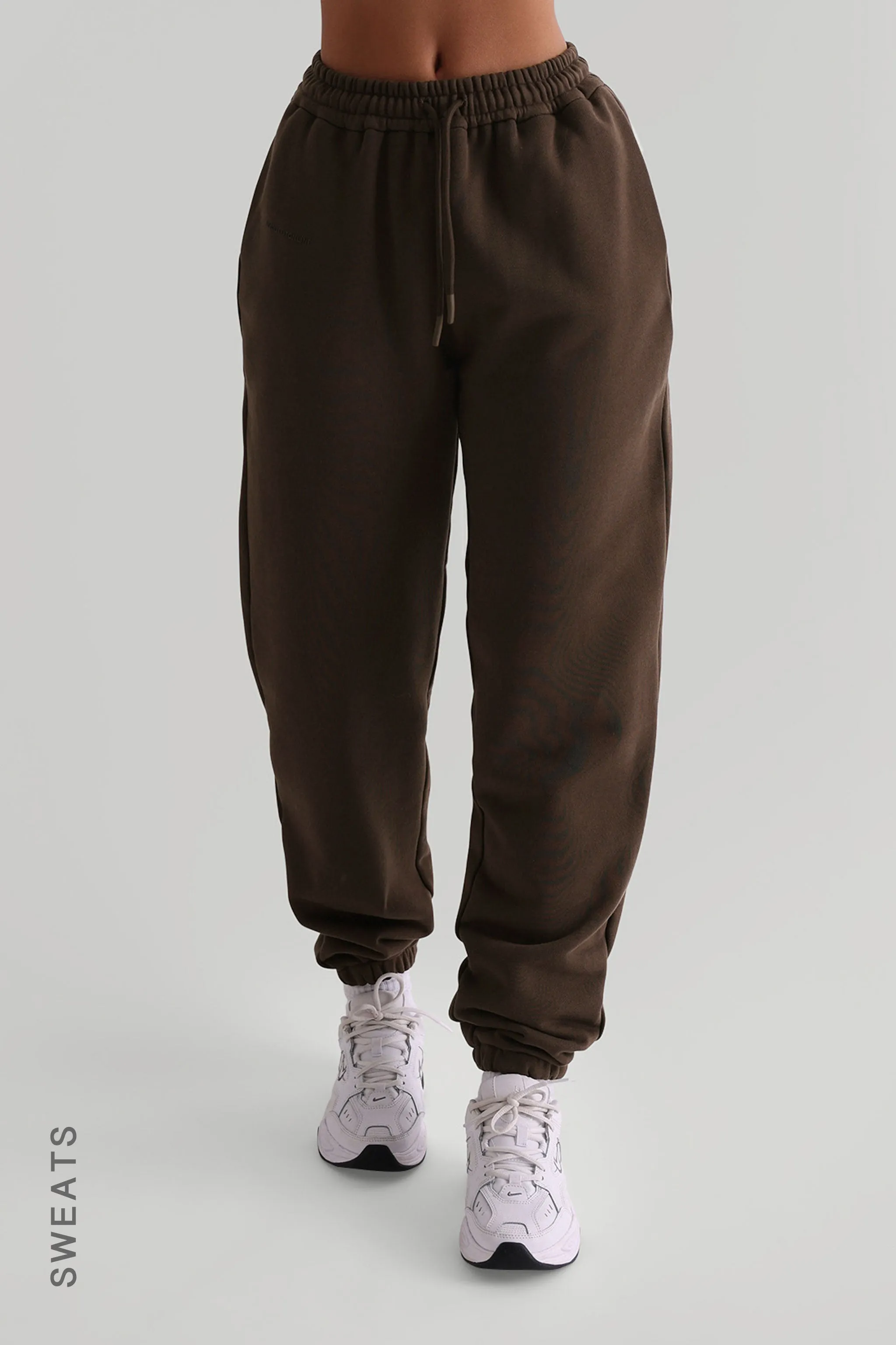 Jogger Fit Sweatpants - Espresso sold by My outfit online