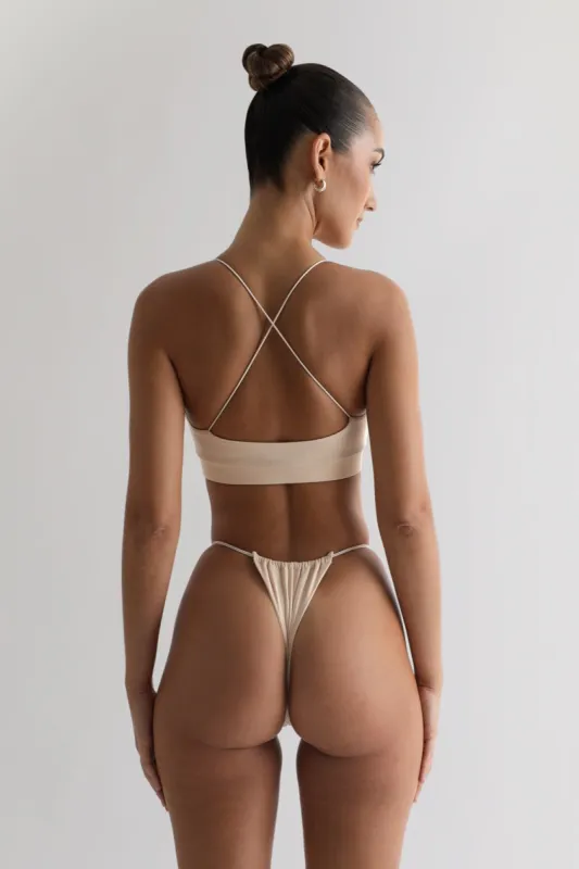 Prime Tan Bikini Thong - Nude sold by My outfit online