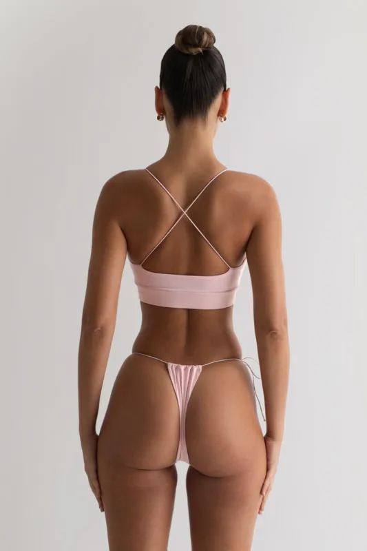 Perfect Tan Bikini Bottom - Pink sold by My outfit online