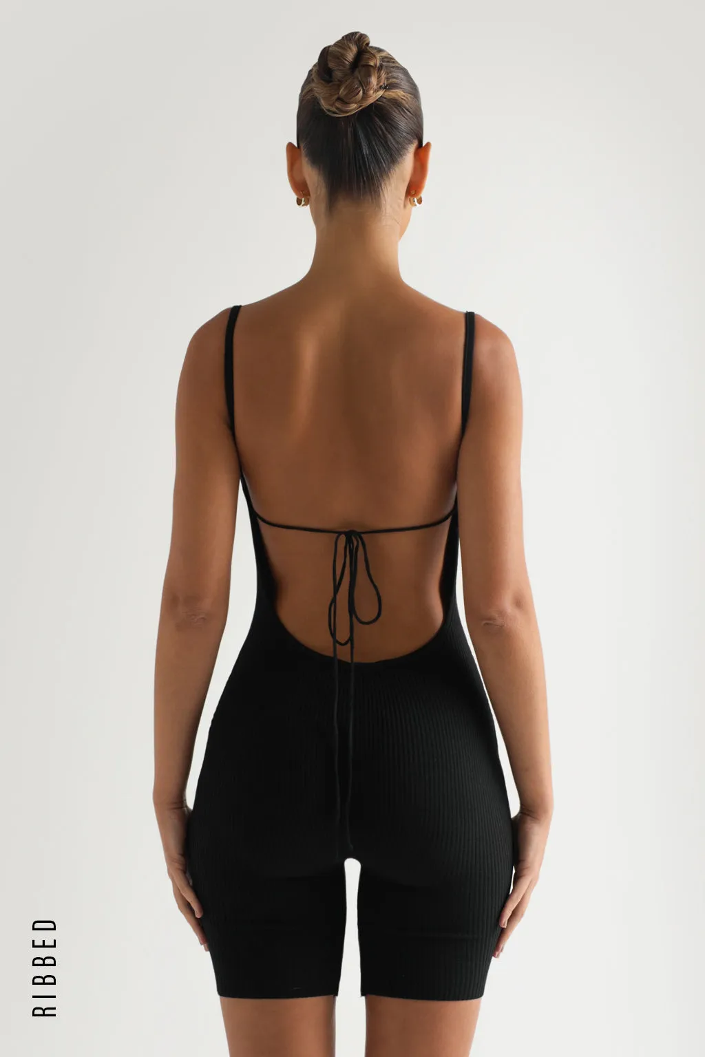 Back For More Ribbed Romper - Black sold by My outfit online