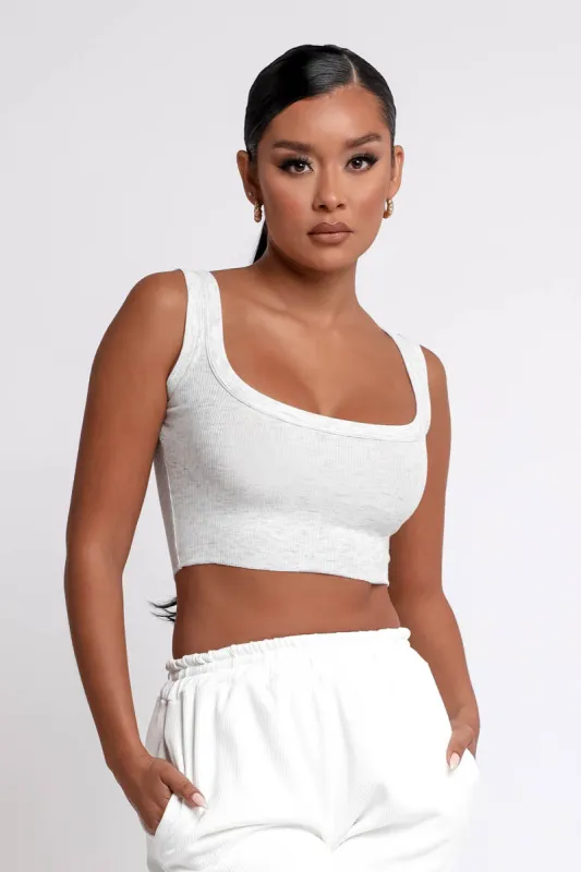 Cotton Tank Top - Gray sold by My outfit online