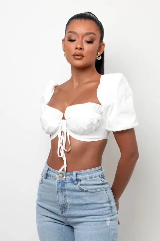 Close Together Top - White sold by My outfit online