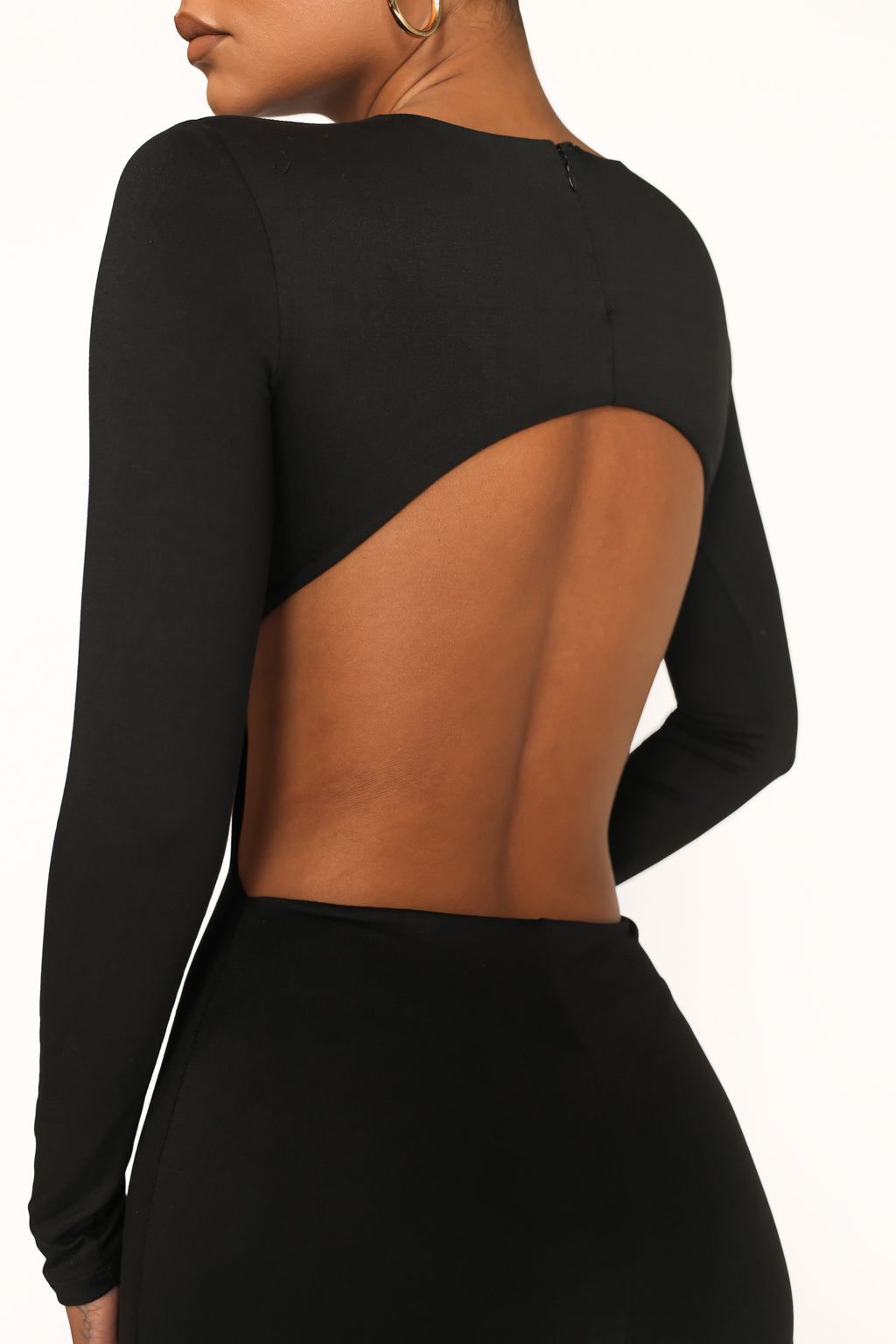 Daphne Open Back Jumpsuit - Black sold by My outfit online product image thumbnail 3