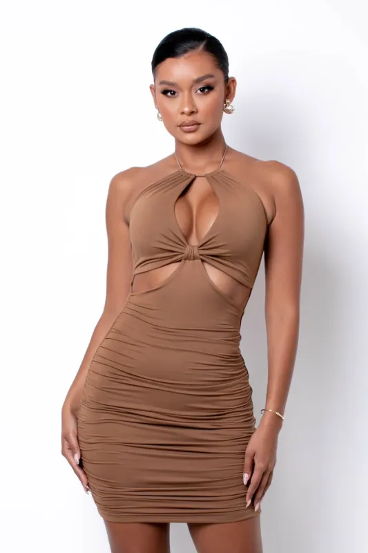 Sidney's Mini Dress - Coffee sold by My outfit online