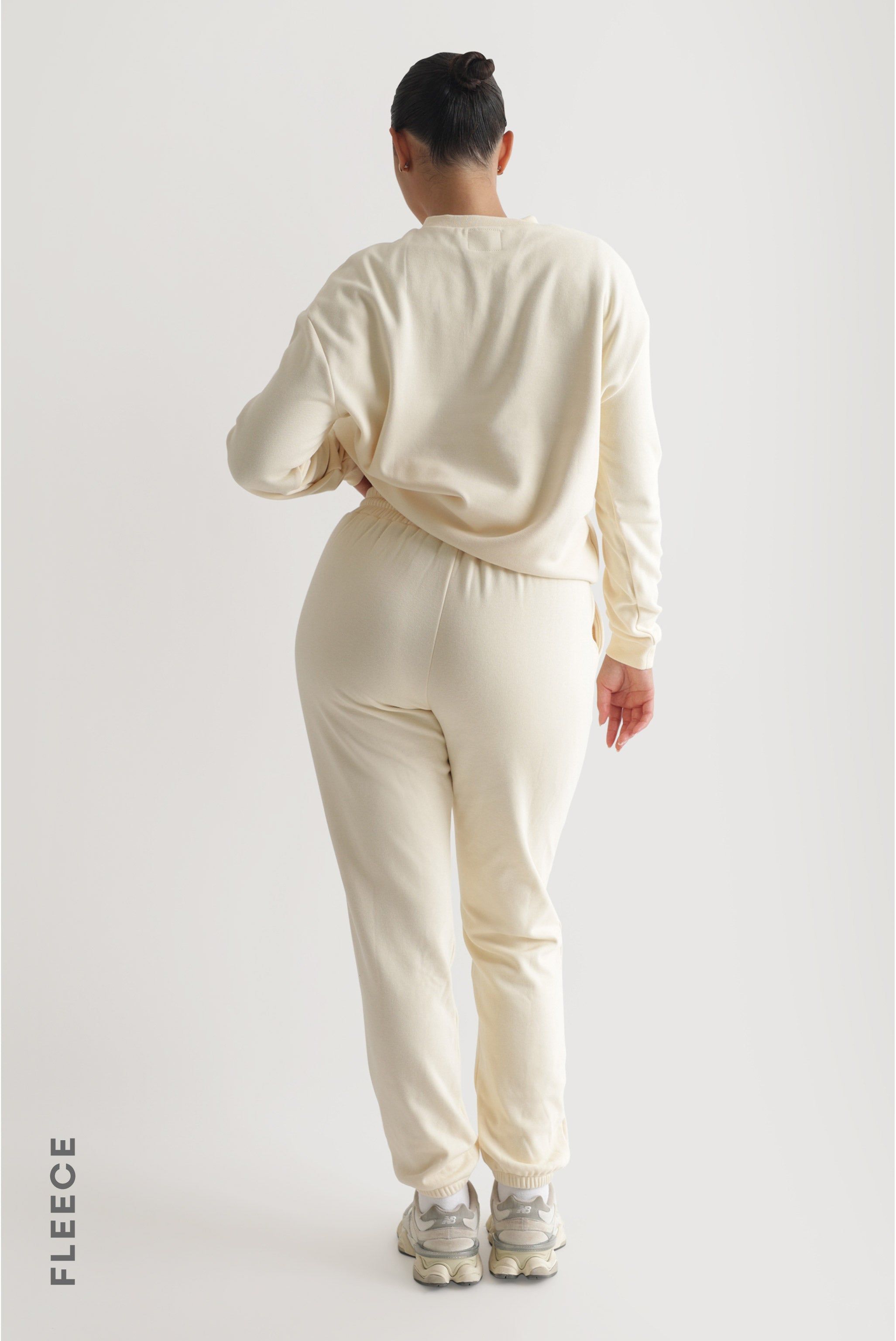 Classic Fleece Crewneck Sweater - Cream sold by My outfit online product image thumbnail 2