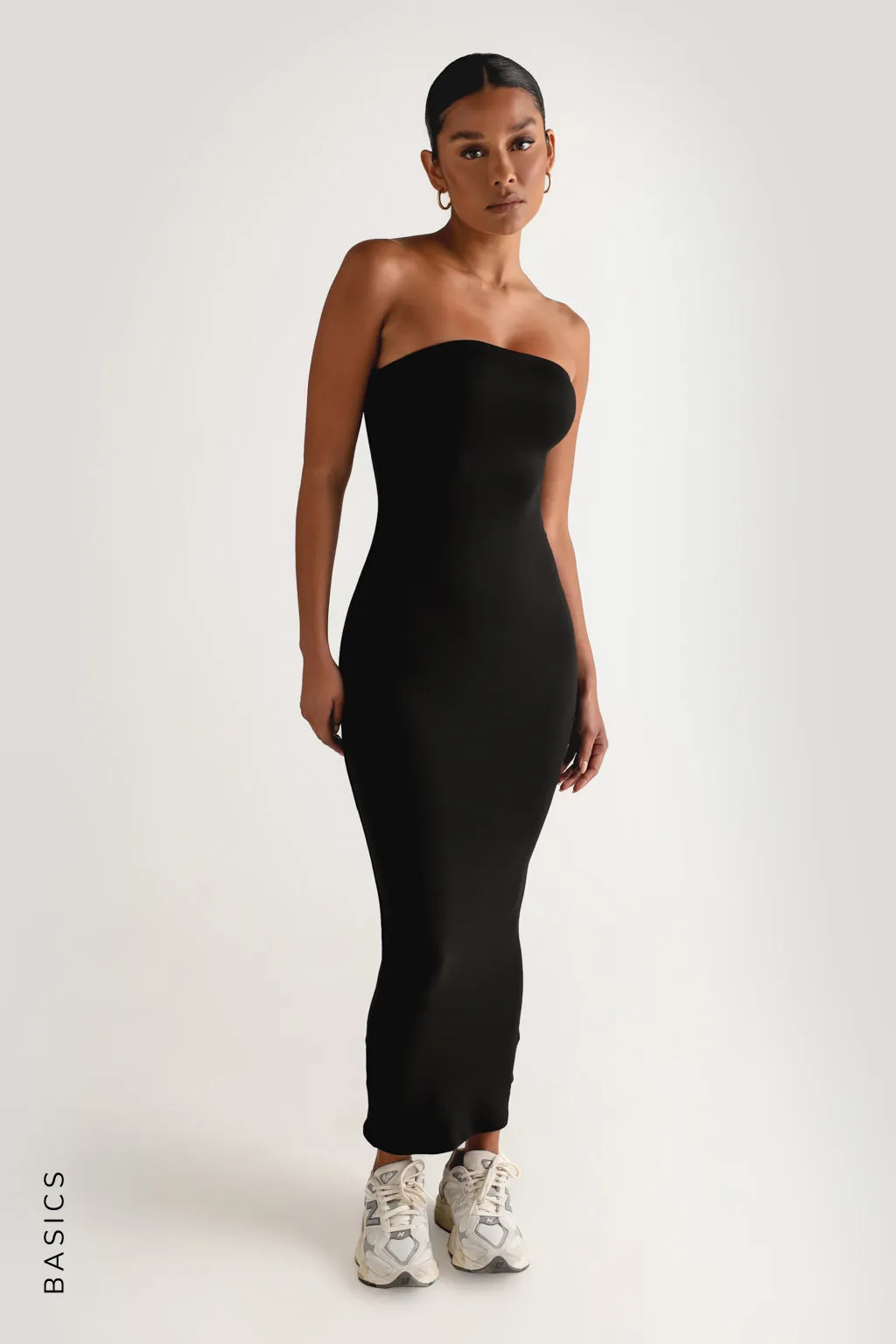 Classic Tube Maxi Dress - Black sold by My outfit online