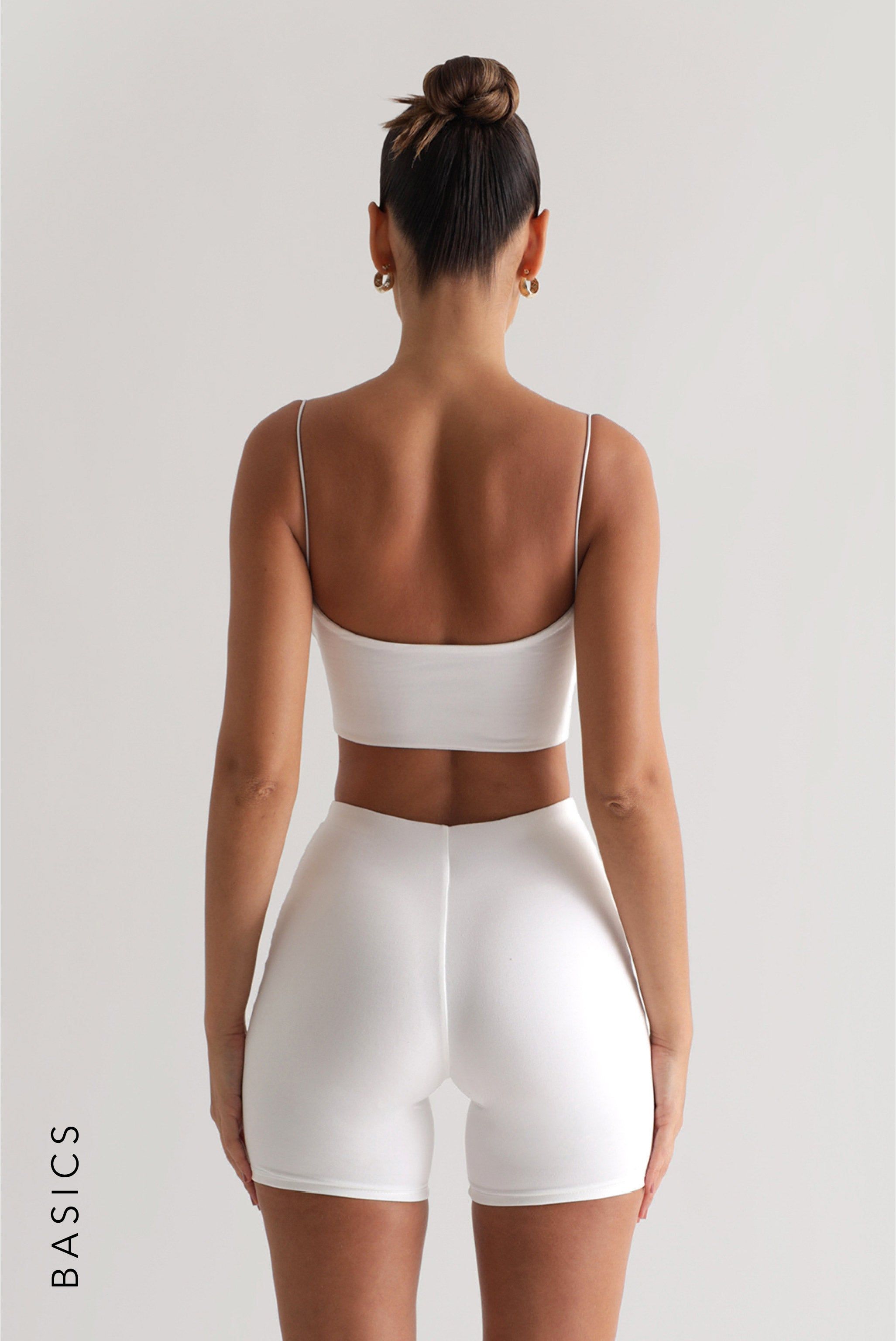 String Cami Crop Top - White sold by My outfit online product image thumbnail 4