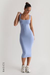 Low Back Midi Dress - Periwinkle sold by My outfit online
