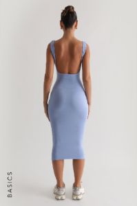 Low Back Midi Dress - Periwinkle sold by My outfit online