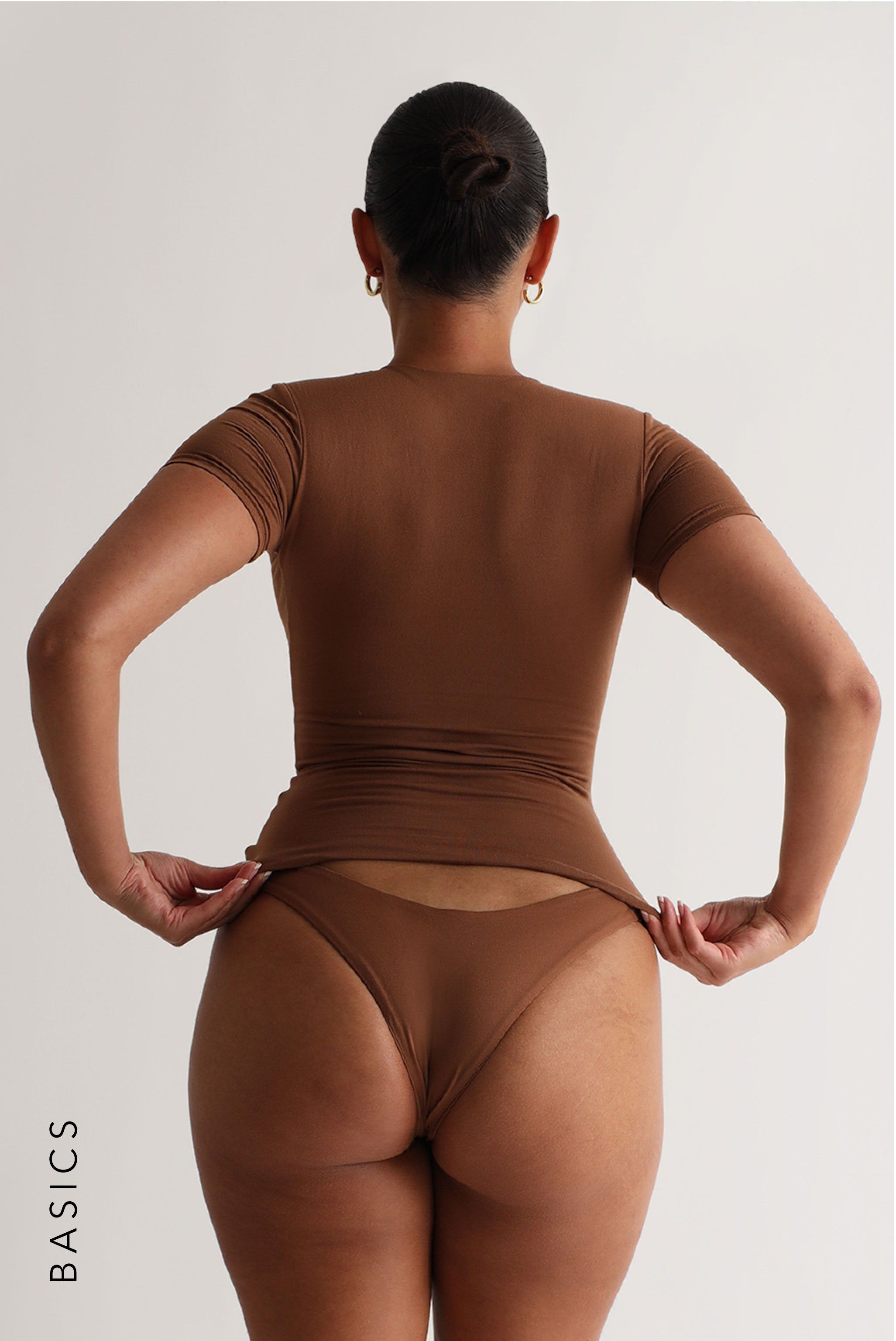 Mist Short Sleeve T-Shirt - Light Brown sold by My outfit online product image thumbnail 4