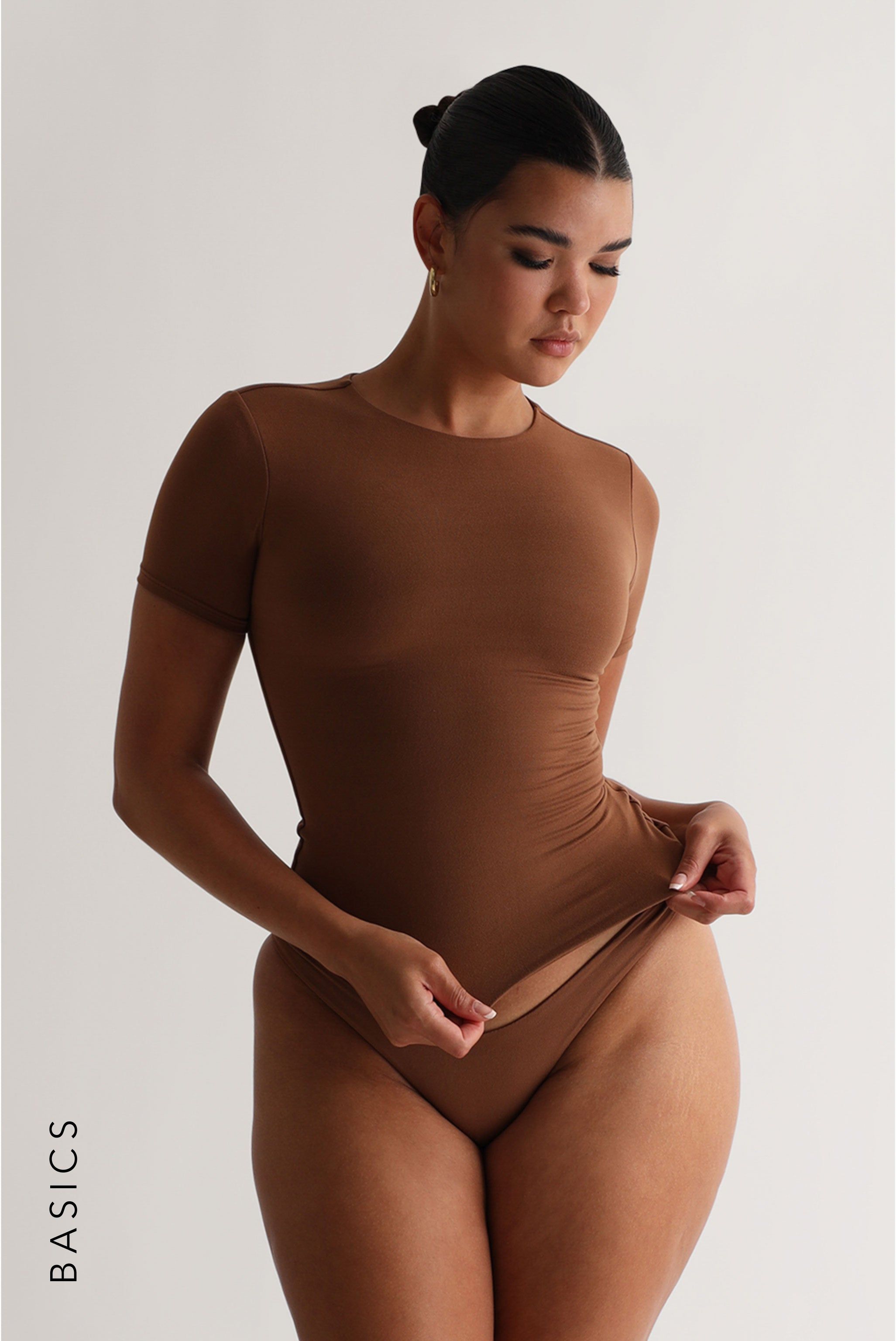 Mist Short Sleeve T-Shirt - Light Brown sold by My outfit online product image thumbnail 3