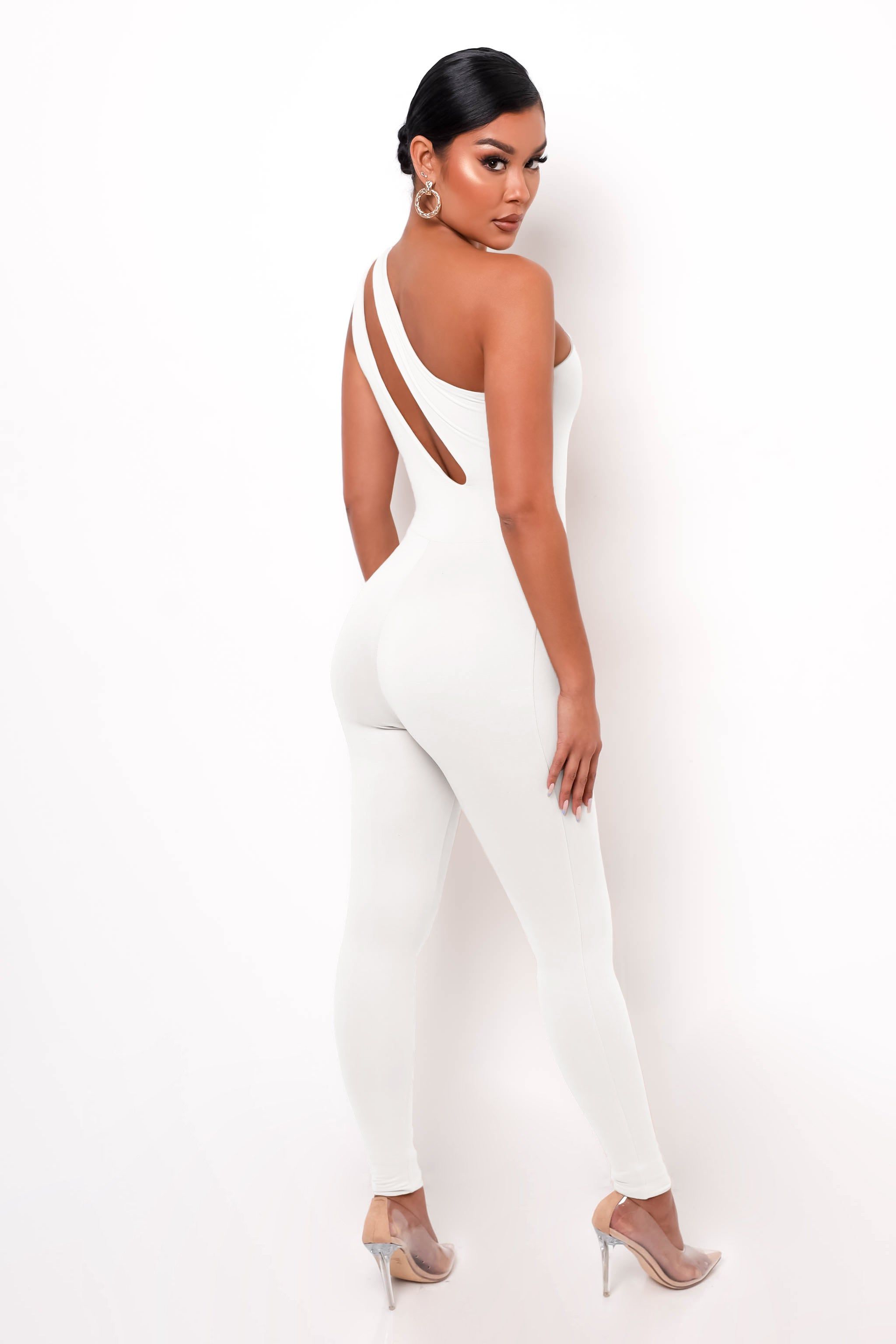 Ariana Jumpsuit - White sold by My outfit online product image thumbnail 3