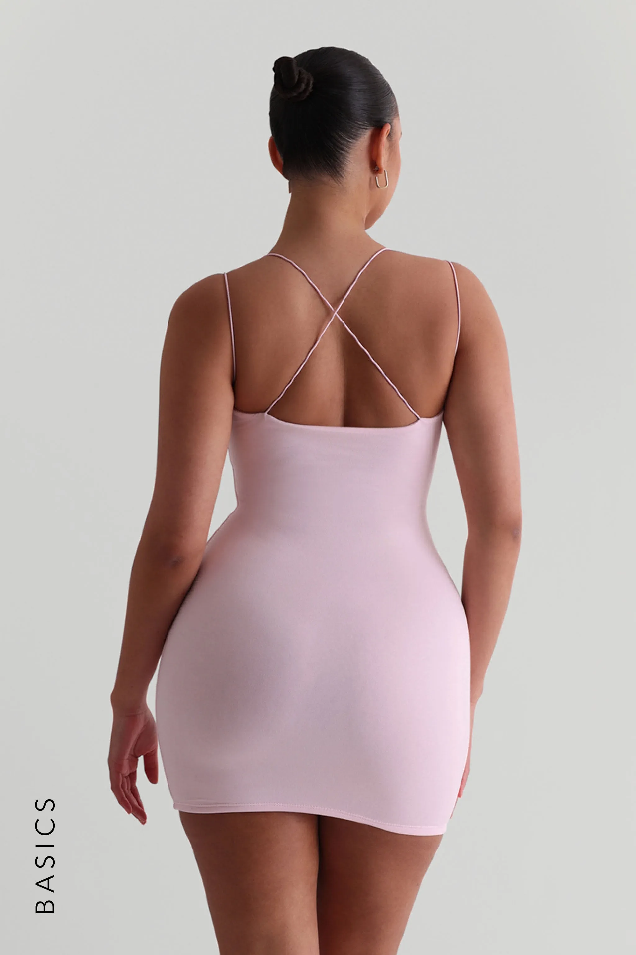 String Crossback Mini Dress - Soft Pink sold by My outfit online product image thumbnail 2