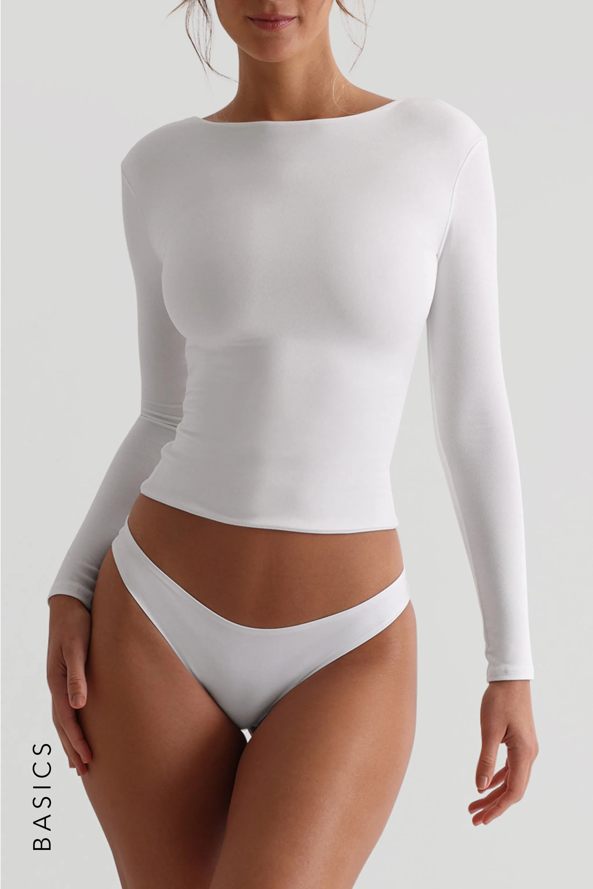 Cloud Long Sleeve T-Shirt - White sold by My outfit online product image thumbnail 2