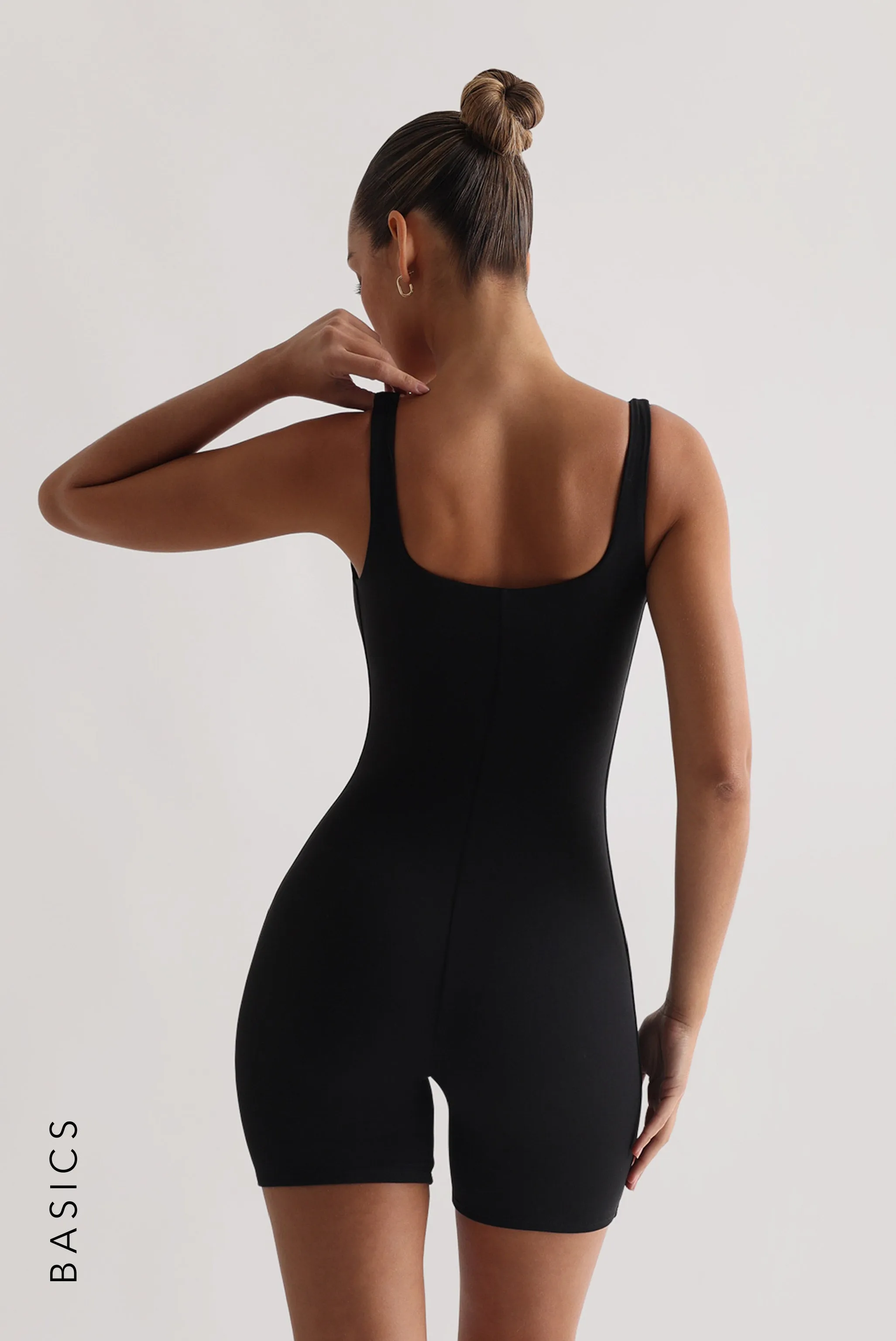 Second Skin Romper - Black sold by My outfit online product image thumbnail 2