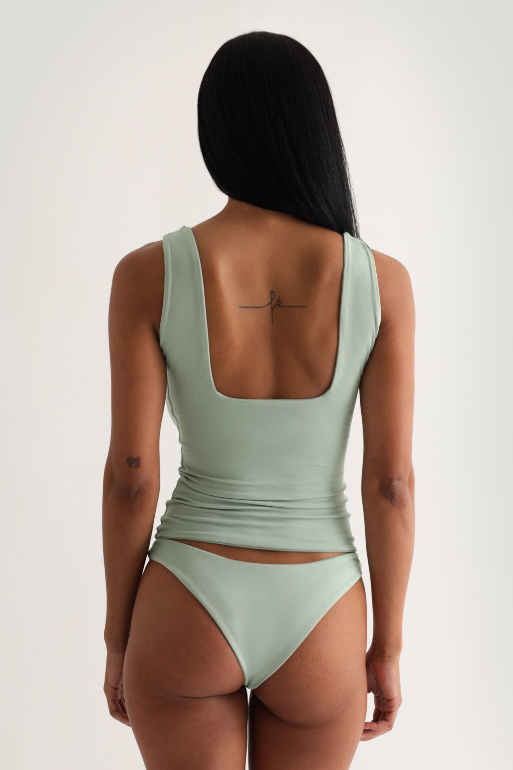 Low Back Tank Top - Sage sold by My outfit online