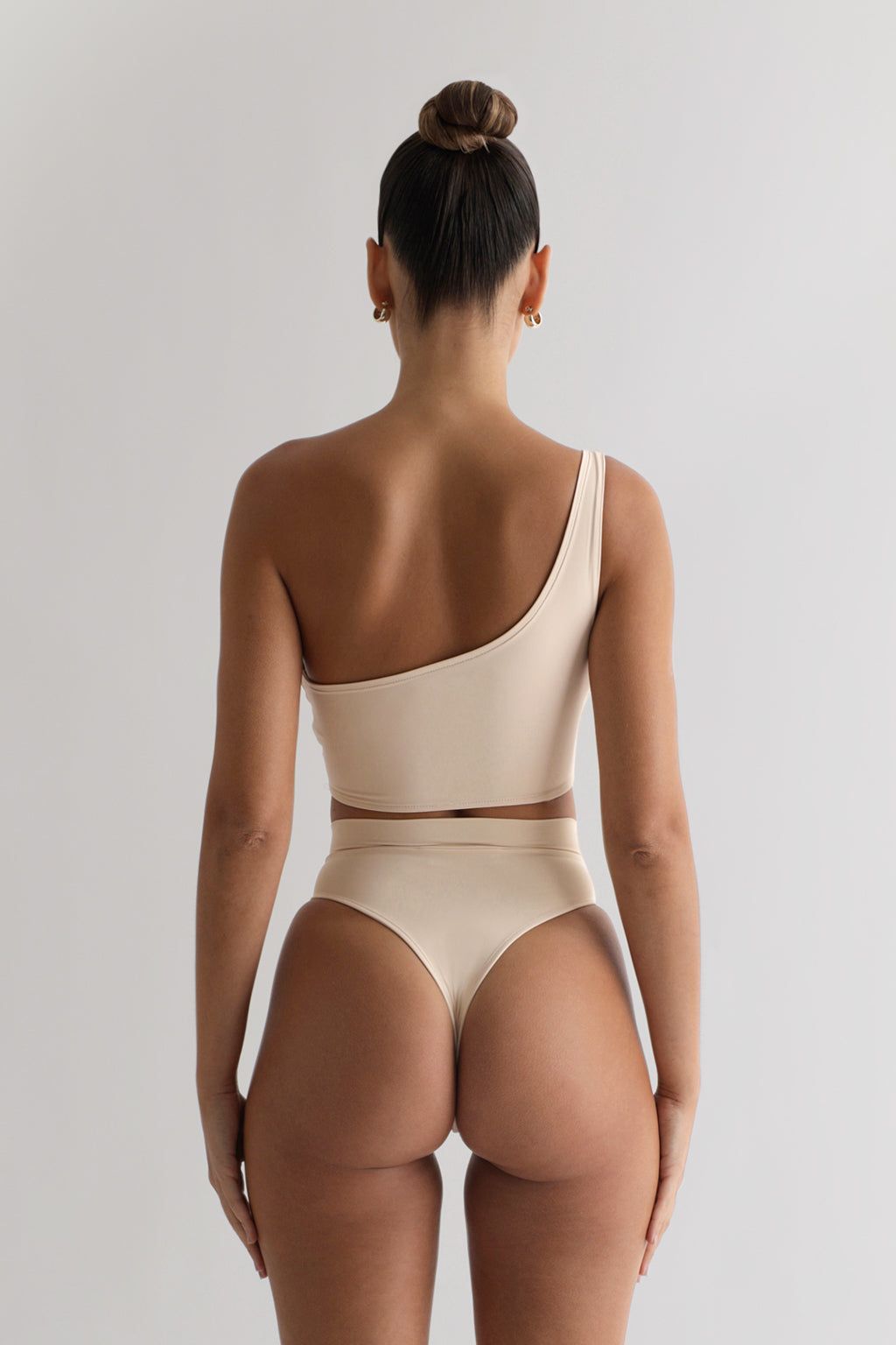 Luca High Waisted Bikini Bottoms - Nude sold by My outfit online product image thumbnail 3