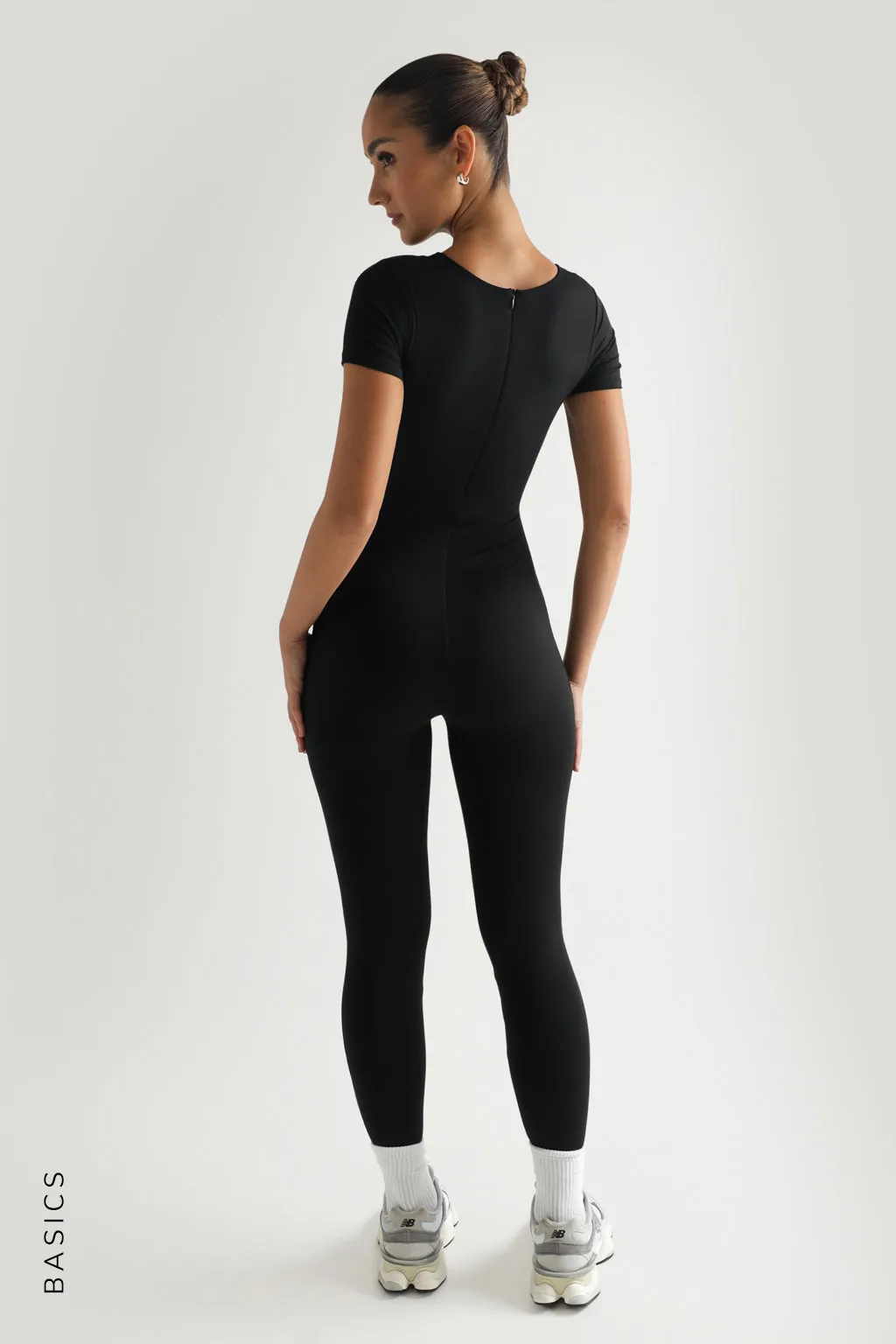 Mist Short Sleeve Jumpsuit - Black sold by My outfit online product image thumbnail 4
