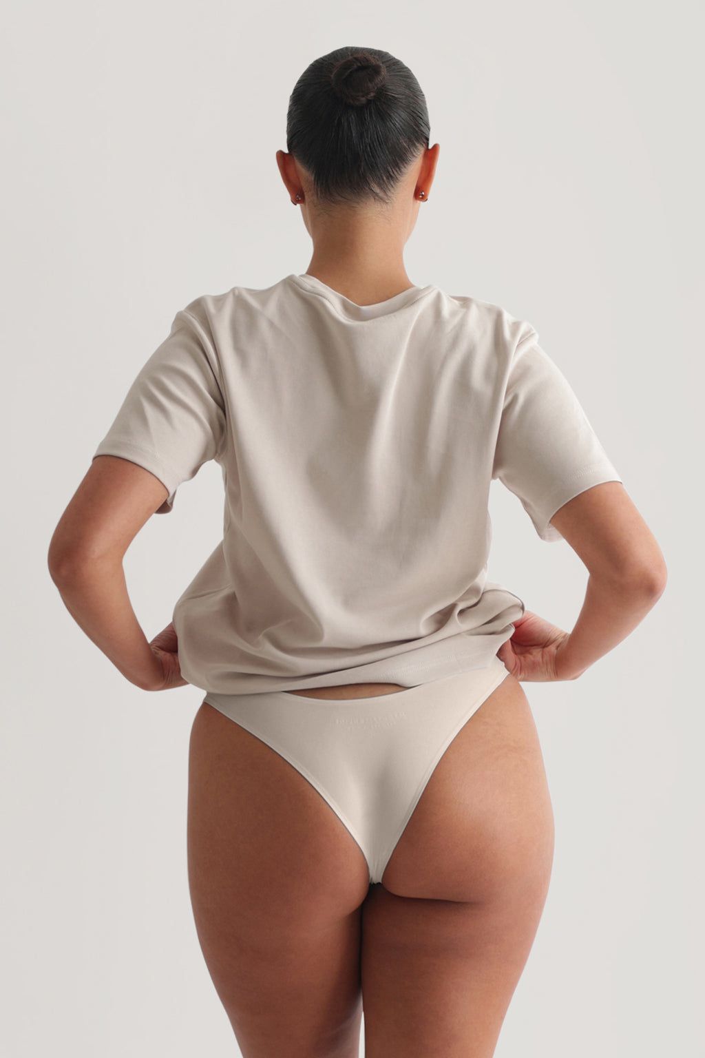 Relaxed Fit T-Shirt - Light Beige sold by My outfit online product image thumbnail 2