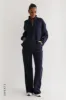 Quarter Zip Sweatshirt - Navy sold by My outfit online