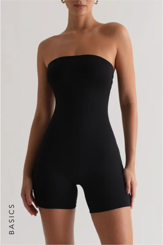 Classic Tube Romper - Black sold by My outfit online