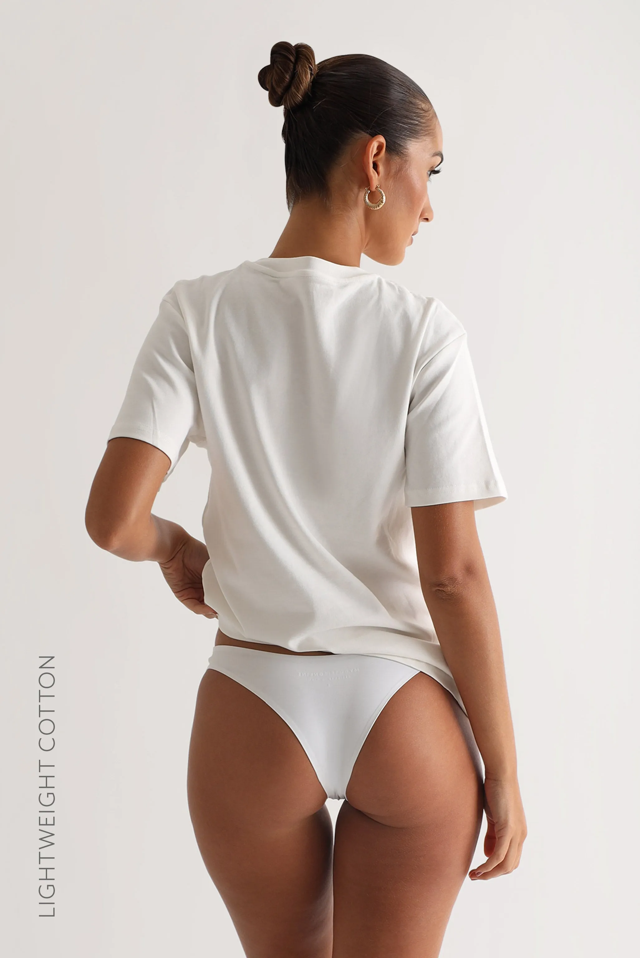 Relaxed Fit T-Shirt - White sold by My outfit online product image thumbnail 2