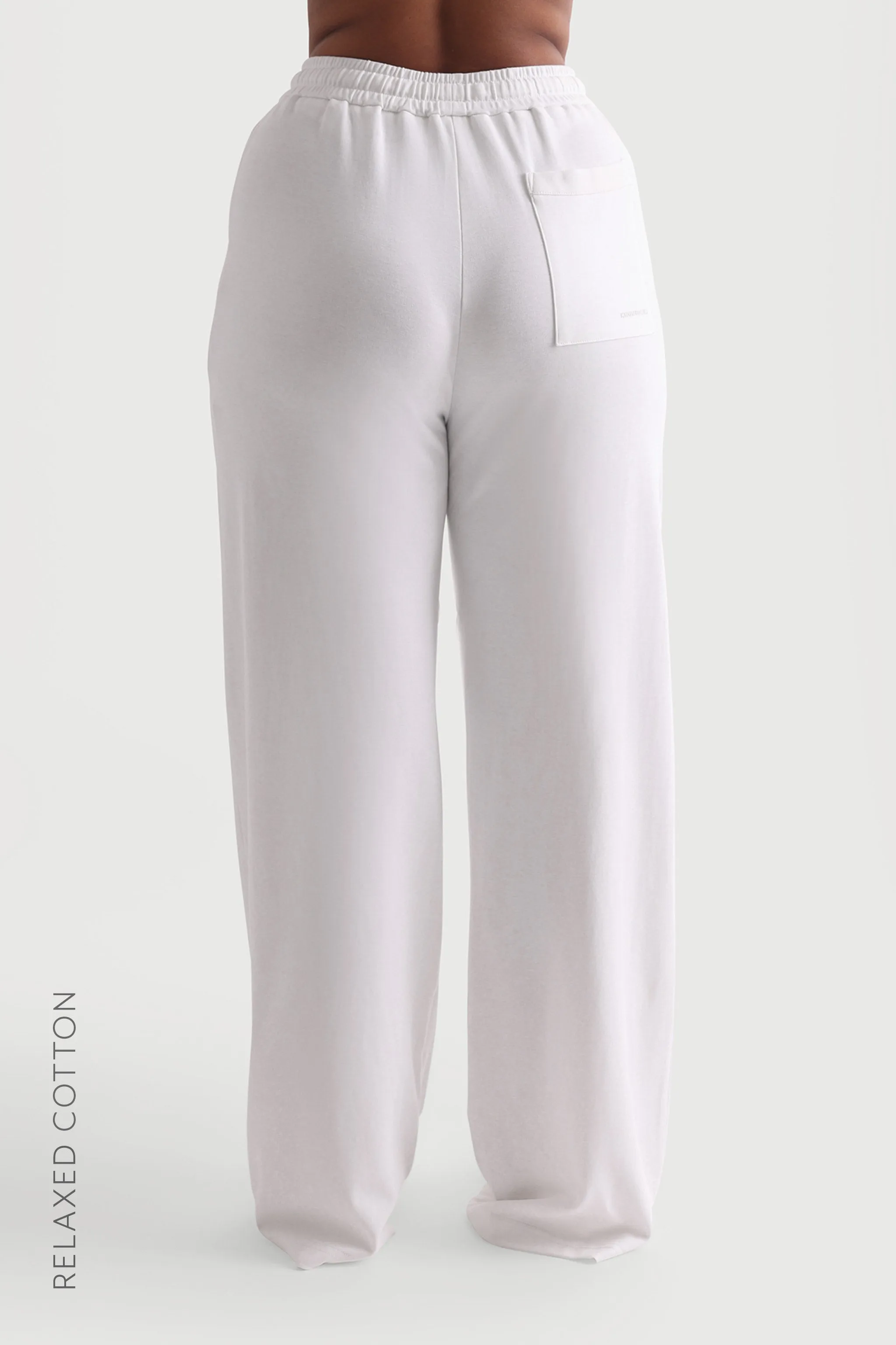 Relaxed Cotton Pants - White sold by My outfit online product image thumbnail 5