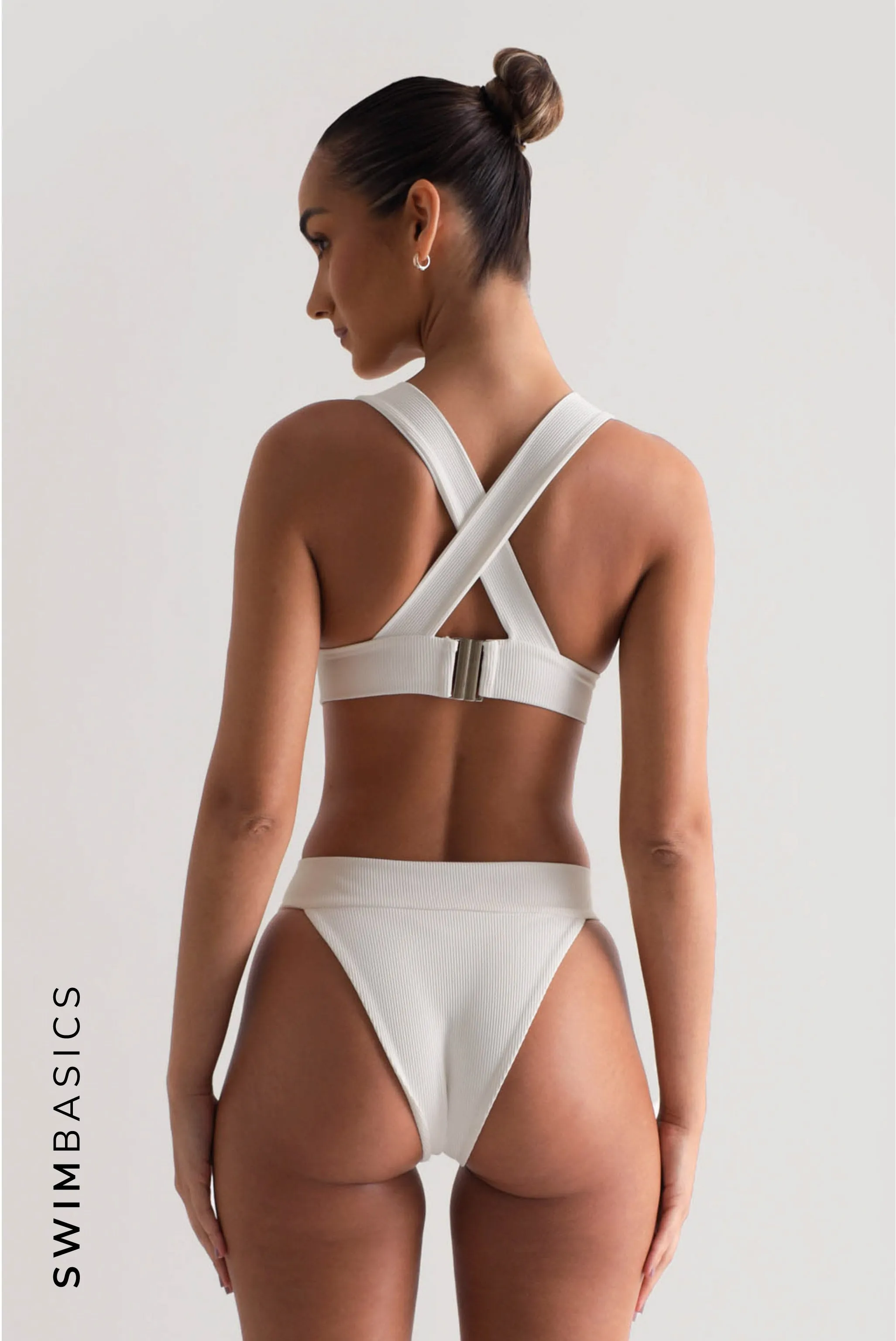 Elements Textured Bikini Bottoms - White sold by My outfit online