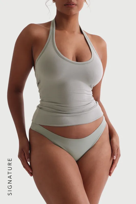 The Halter Full-Length Top - Sage sold by My outfit online