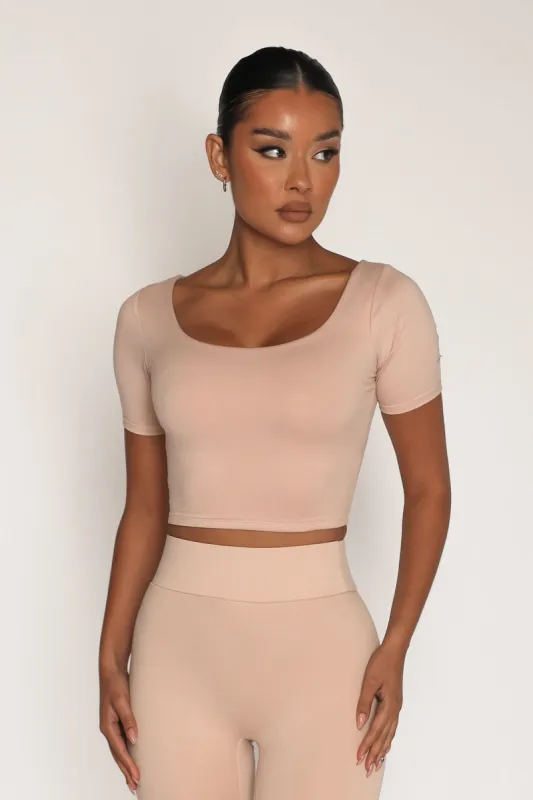 Classic Crop Top - Blush sold by My outfit online